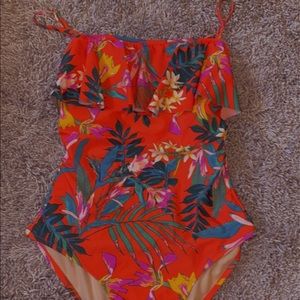 One piece bathing suit